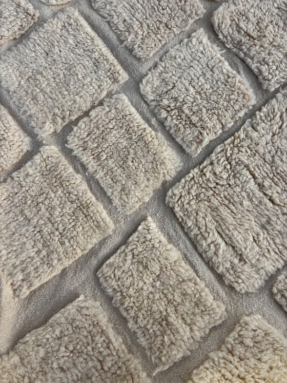 Image 1 of Handgeweven Marokkaans Mrirt-tapijt – Modern Marokkaans tapijt