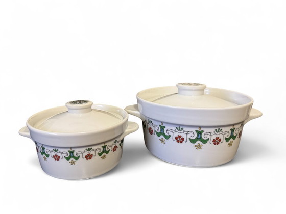 Image 1 of Paar Walküre Auflaufformen aus deutschem Porzellan