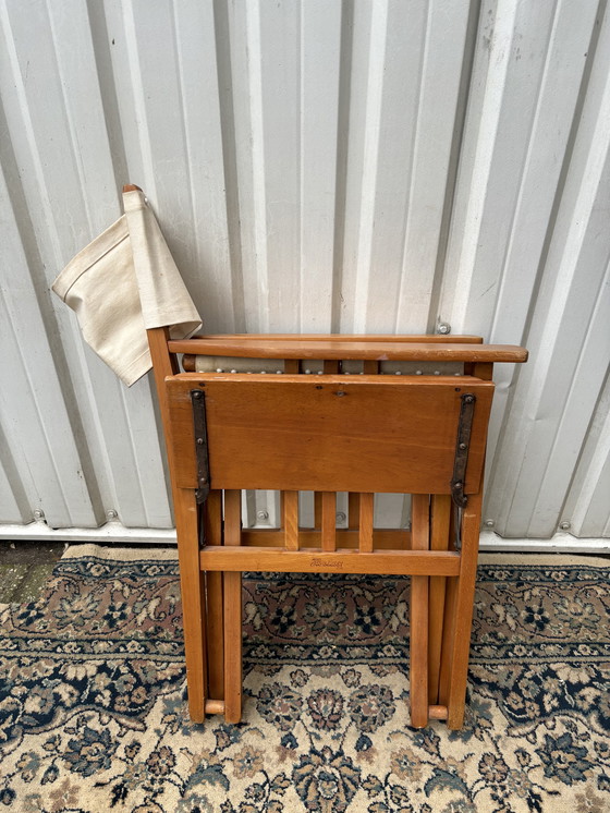 Image 1 of Mid-century Herlag regisseurstoel