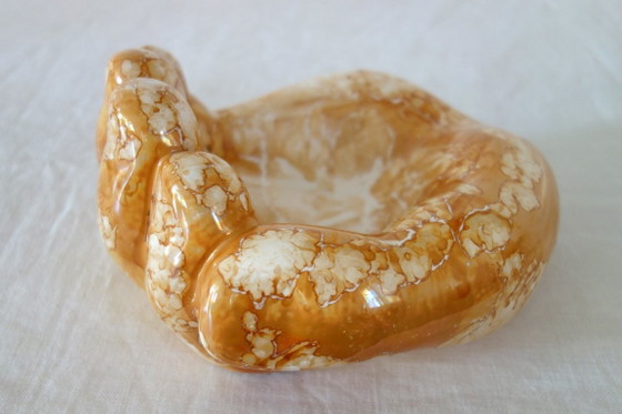 Image 1 of Vassoio portagioie in ceramica smaltata degli anni '70