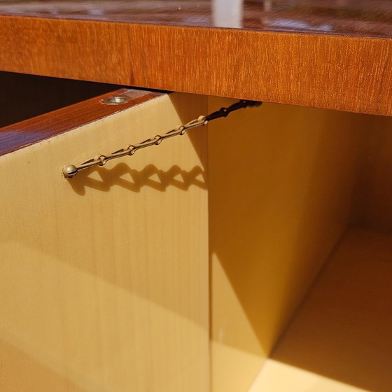 Image 1 of French MID-CENTURY MODERN Sideboard-Luxurious Macassar 60s Buffet-60s