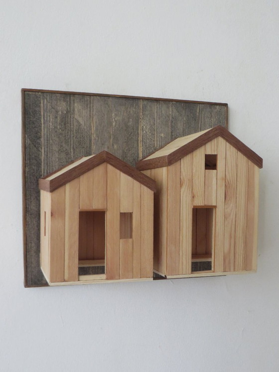 Eric van Solm - 'I vicini' – Sculture, Wood (photo 3 of 8)