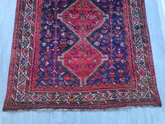 Image 1 of Tappeto persiano Qashqai fatto a mano
