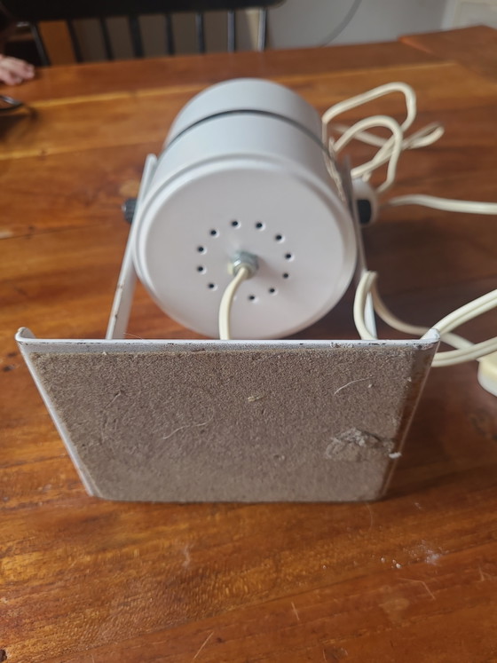 Image 1 of Vintage white Elma desk lamp / bedside lamp