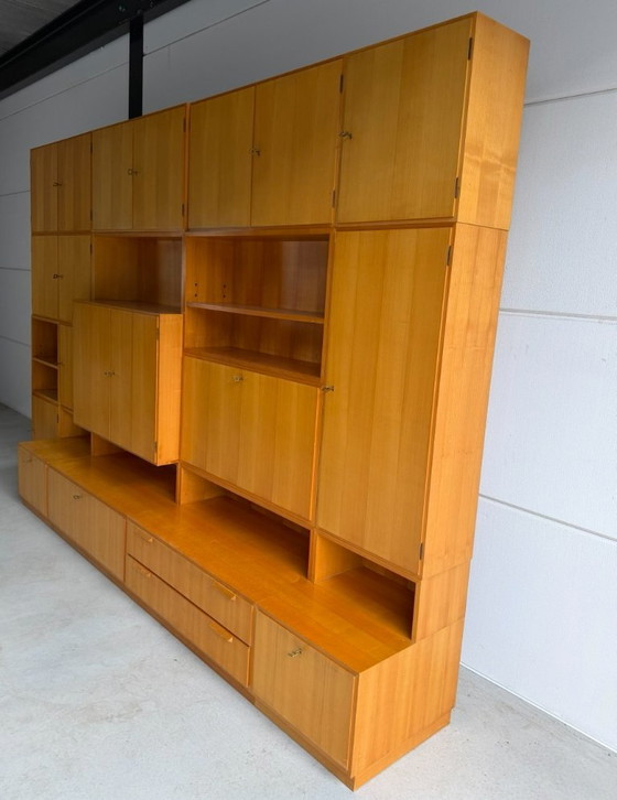 XXL vintage modular GE-EL Wall cabinet (straight), Wood, Brown (photo 7 of 23)