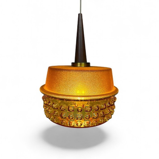 Image 1 of Suspension en verre vintage