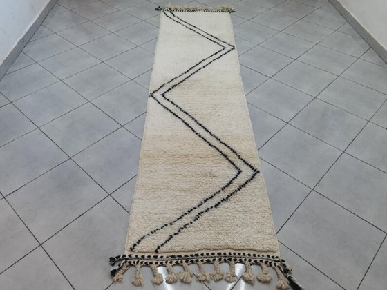 Image 1 of Tappeto da corridoio fatto a mano 300 cm x 90 cm