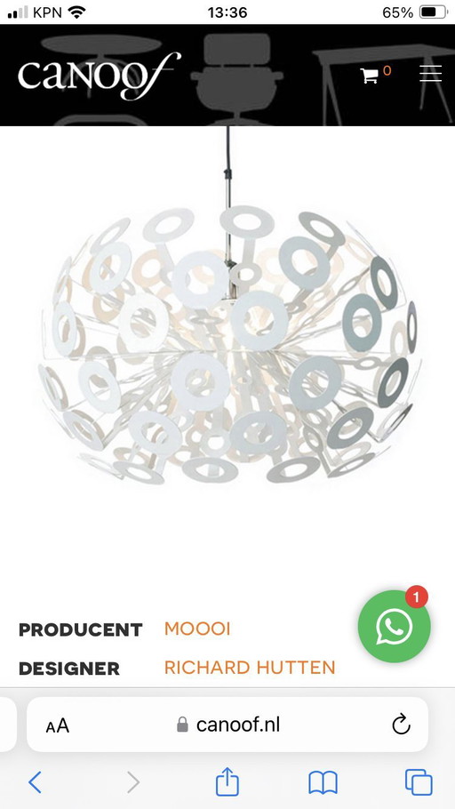 Pusteblume Hängelampe Richard Hutten Voor Moooi