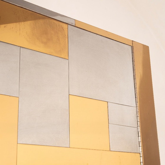 Paul Evans Cityscape Brass and Stainless Steel Bookcase, First Series, 1971 (photo 11 of 29)