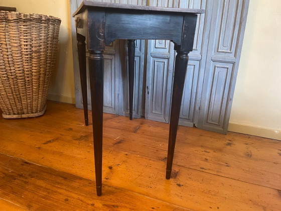Image 1 of Side Table Wandtafel Muurtafel 19e eeuws Frans