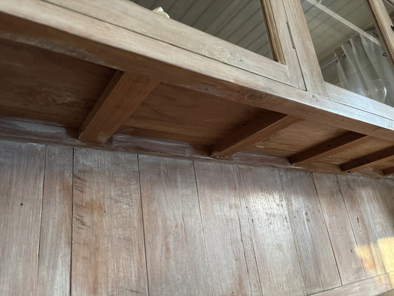 Mooie Kruidenierskast in Perfecte Staat – Vetrine, Wood, Glass (photo 4 of 6)