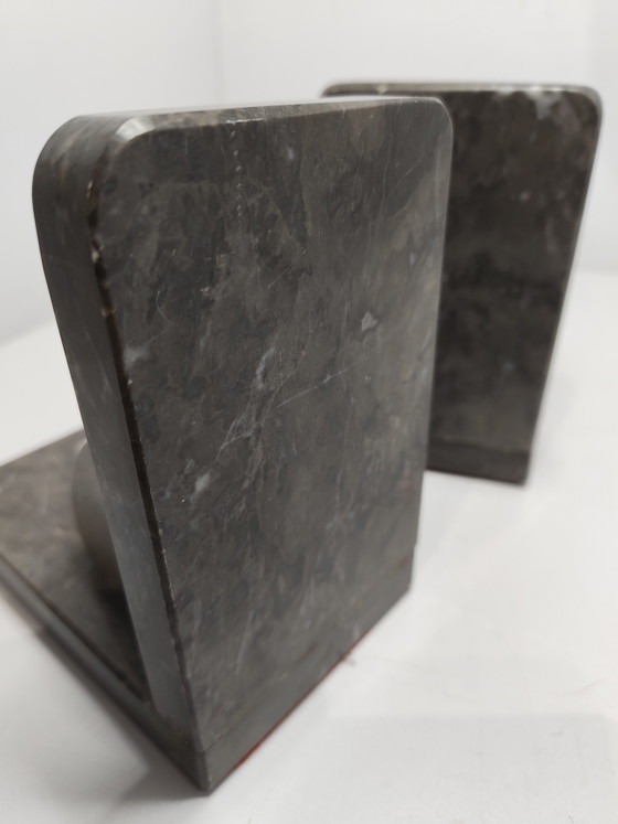Art Deco marble bookends – Magazine rack, Stone (photo 3 of 9)