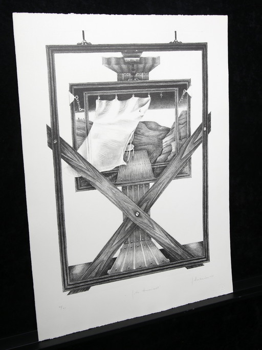 Andrées, Gerhard - Goed gezien - Litho - Met de hand gesigneerd