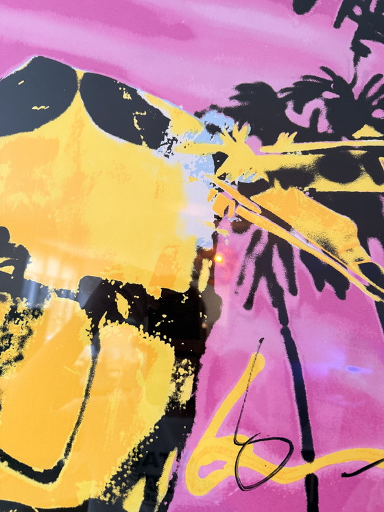 Image 1 of Herman Brood « Indien rose »