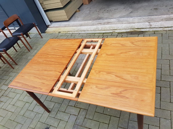Image 1 of Beautiful vintage dining room table / dinner table Niels Otto Muller