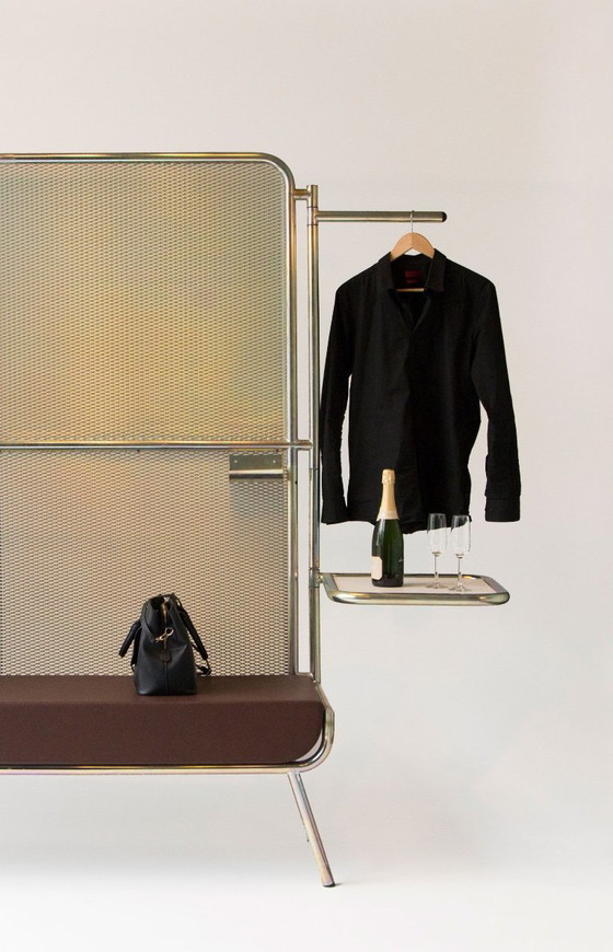 Sofá/Separador de ambientes – Sofás modulares, Metal, Textile (photo 3 of 5)