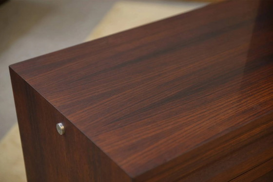 Rosewood desk model T95 by Osvaldo Borsani for Tecno 1960s, Italian Design (photo 14 of 17)