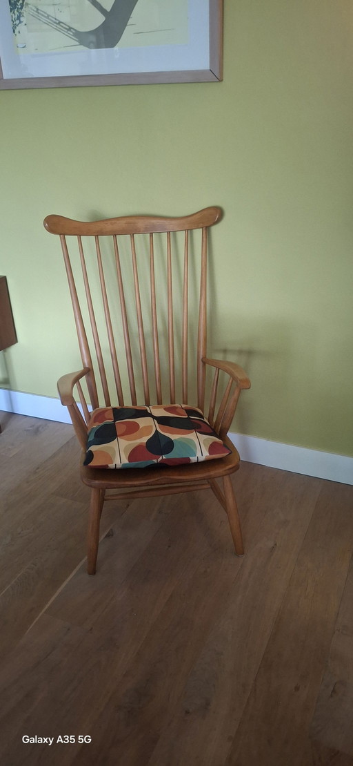 Scandinavian vintage spindle chair