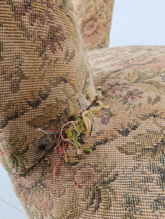 Image 1 of Rara poltrona decorativa antica a forma di corno di toro – ca. 1870