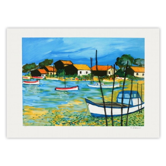 Image 1 of François D'ARGUIN Bassin d'Arcachon I Litografia firmata 1992