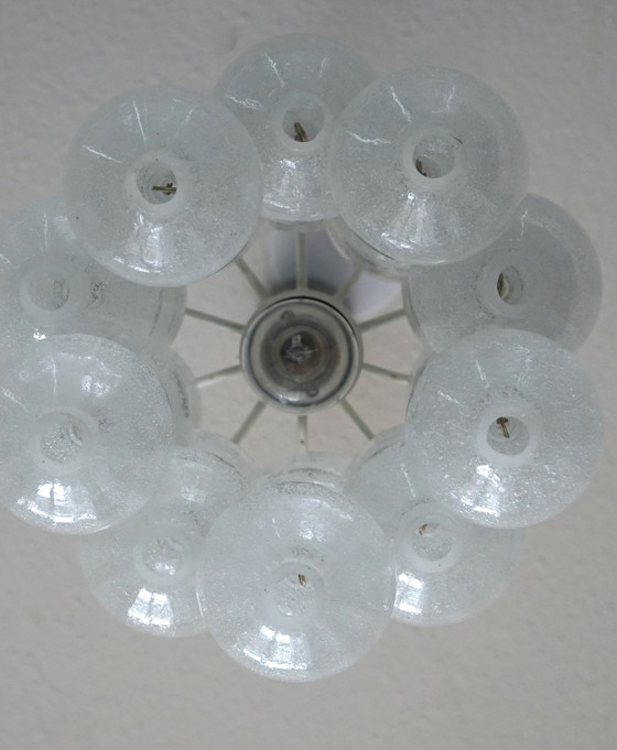 Image 1 of  Vintage Tulipan kroonluchter van JT Kalmar voor Franken Kalmar KG. 1960s