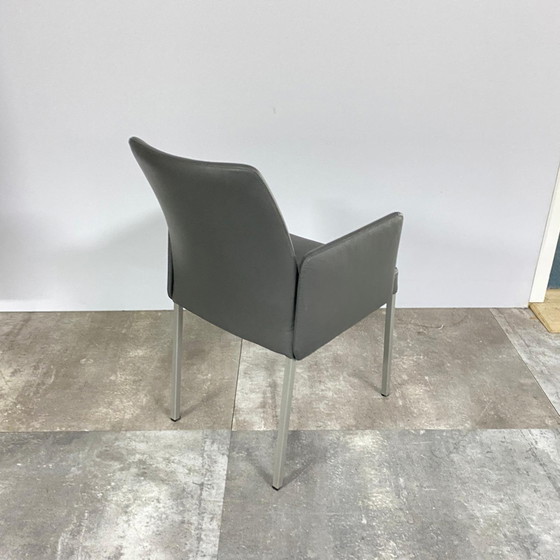 Ultimo  set van 4 – Bert Plantagie, Dining chairs, Leather, Calfskin (photo 5 of 5)