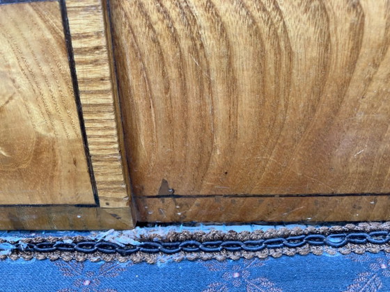 Image 1 of Antique Biedermeier sofa 3 persons art deco style