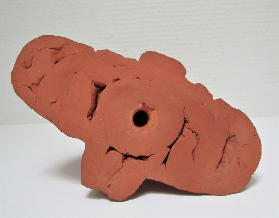 Image 1 of Amerindian face candlestick by Mario Frascaroli