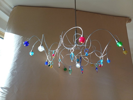 Image 1 of Harco Loor Design Lamp Strawberry Sweet 12 Murano Bolletjes