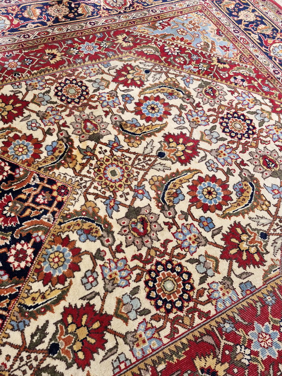 Image 1 of Tappeto Tabriz annodato a mano