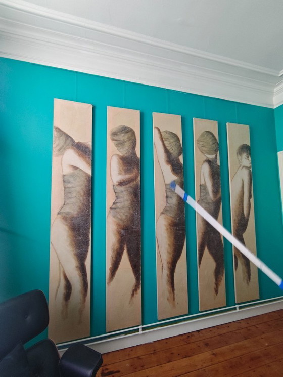 Image 1 of artworks on canvas