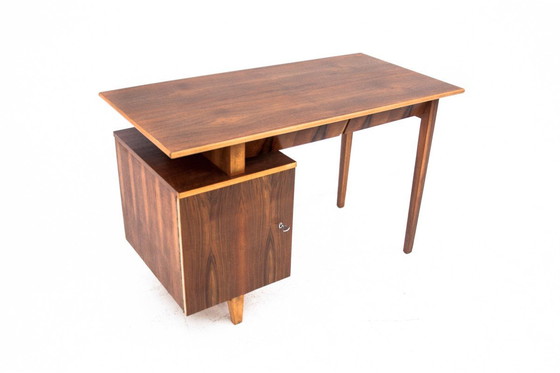 Image 1 of Bureau vintage, conçu par M. Puchała, Pologne, années 1960.