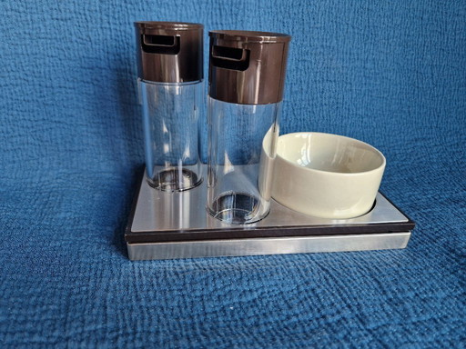 Sanbonet Italia Öl- und Essig-Set aus den 1970er Jahren