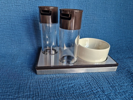 Image 1 of Sanbonet Italia Öl- und Essig-Set aus den 1970er Jahren