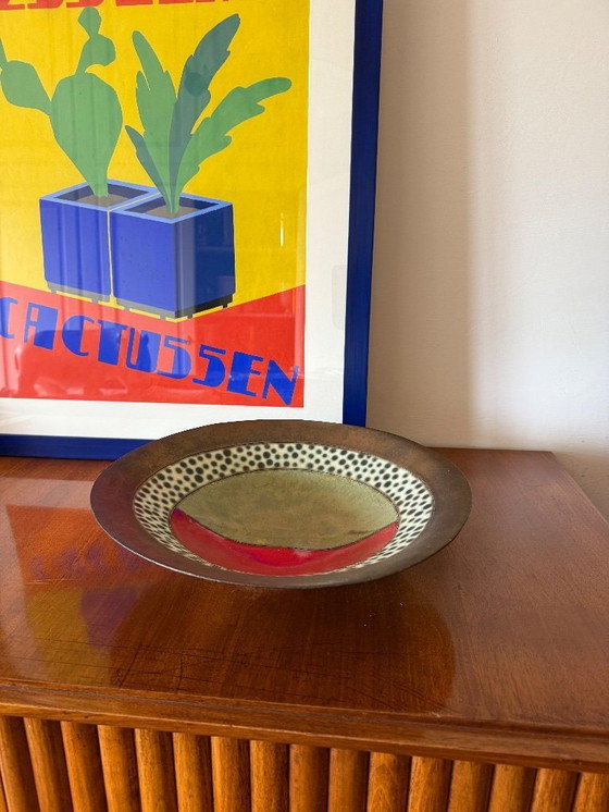 Image 1 of Mid-century modern ceramic bowl, France 1970s