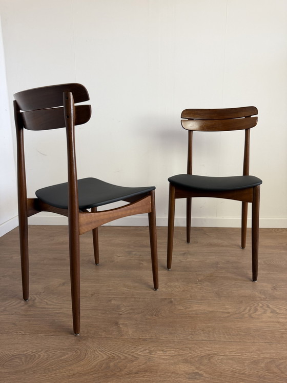 Image 1 of Set of 4 Scandinavian chairs