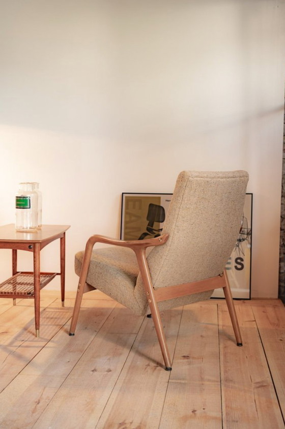 Butacas de Bertil Fridhagen para Bodafors, años 60. Juego de 2 – Sillones, Textile, Wood (photo 2 of 7)