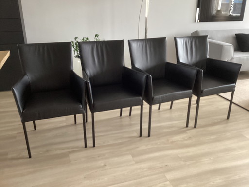 Quatre chaises de salle à manger, marque Bert Plantagie