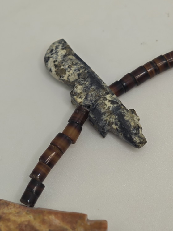 Image 1 of Collier fétiches Amérindien 