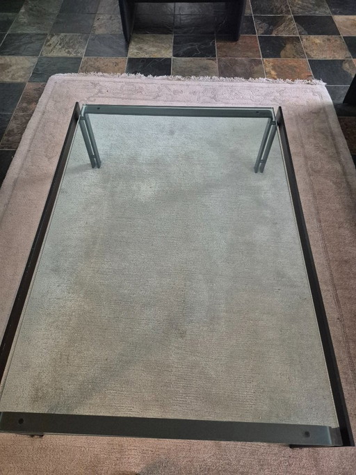 Table basse design en verre Metaform