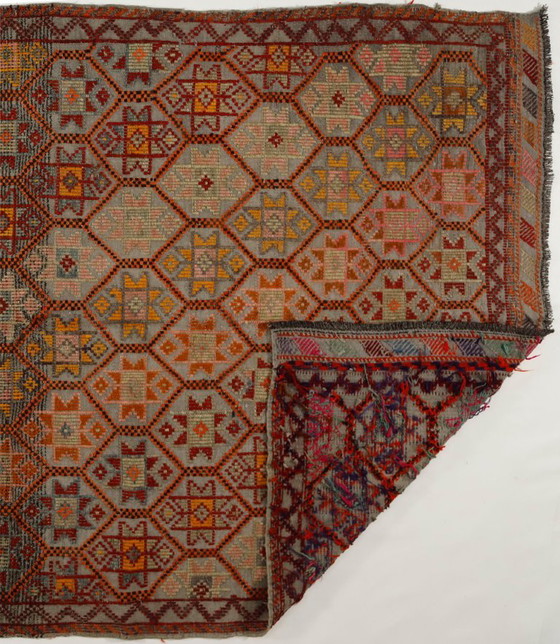 Vintage Anatolian Yoruk Kilim 284 × 170 cm – Handwoven Geometric Wool Rug – Rugs & carpets (photo 9 of 10)