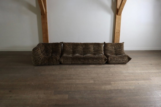 Image 1 of Ligne Roset Togo Sofa Set Liberty special edition by Michel Ducaroy, 1979