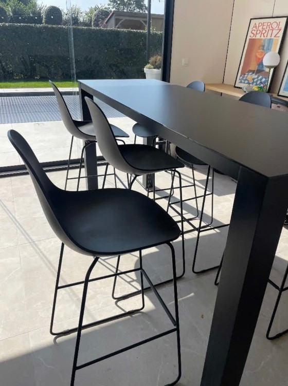 Se vende mesa alta + 6 sillas – Bristol, Conjuntos de jardín, Aluminium, Metal (photo 4 of 5)