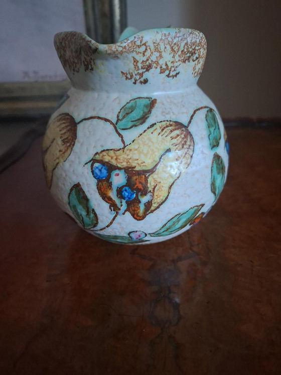 Jug from Pottery J. Goedewaagen & Zoon, Gouda. – Goedewaagen Gouda, Vases, Ceramic (photo 2 of 5)