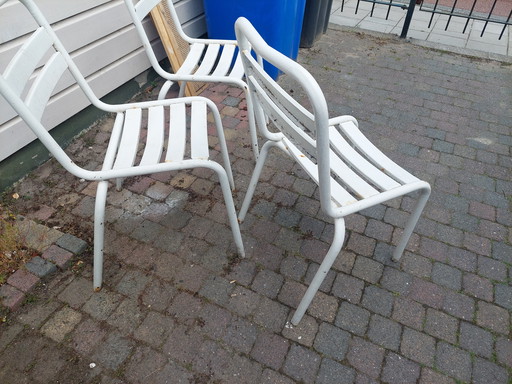Vintage French Garden Chairs