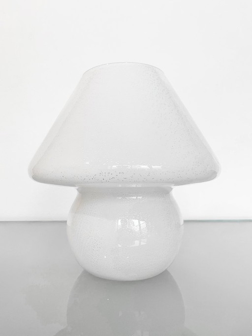 Vintage XL Murano mushroom lamp