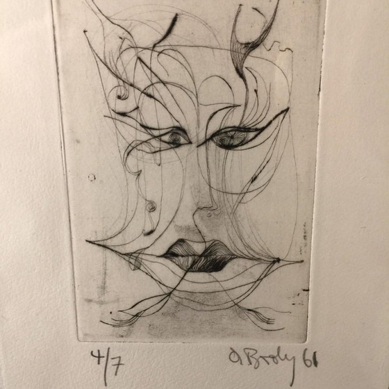 Anne Body, Jezebel, Incisione su carta, 1961 – Litografie e stampe, Paper (photo 8 of 9)