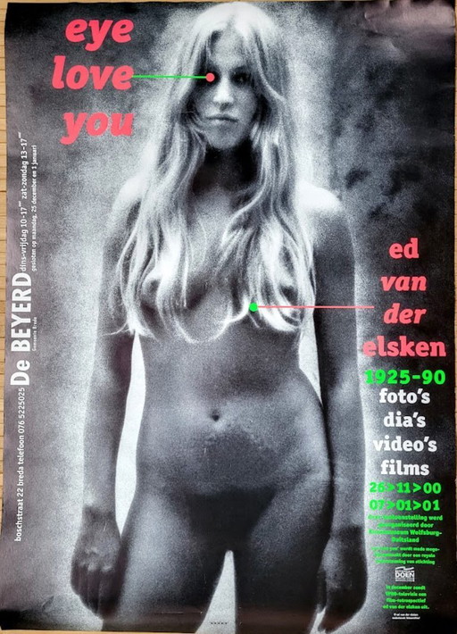 Affiche du célèbre photographe néerlandais Ed van der Elsken