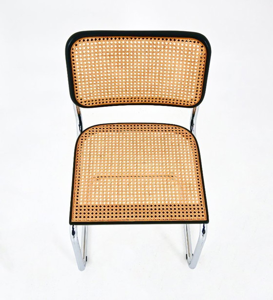 Image 1 of Sillas de comedor estilo B32 de Marcel Breuer, juego de 6