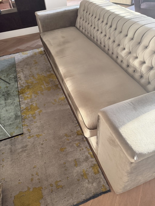 Wunderschönes Sofa, 2x groß und unverwüstlich – banken, Textile, Velvet (photo 2 of 5)